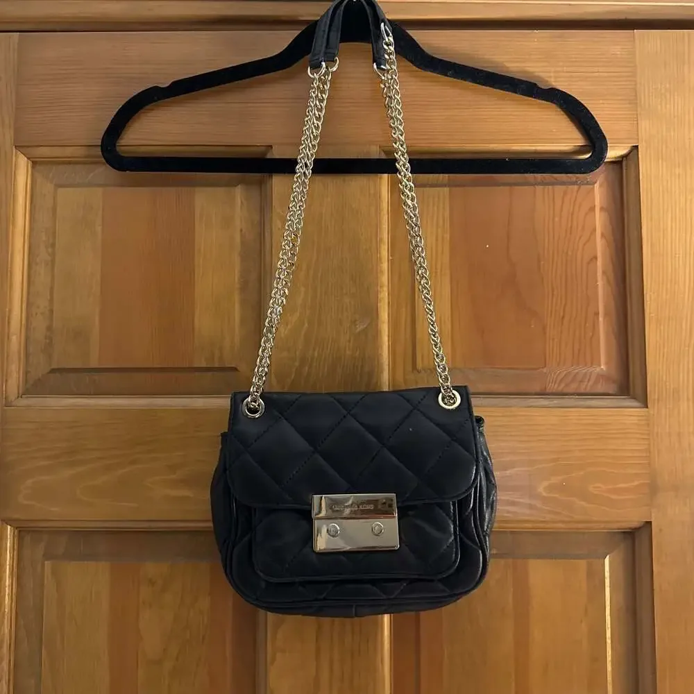 Michael Kors Sloan Small Quilted Leather‎ Shoulder Bag